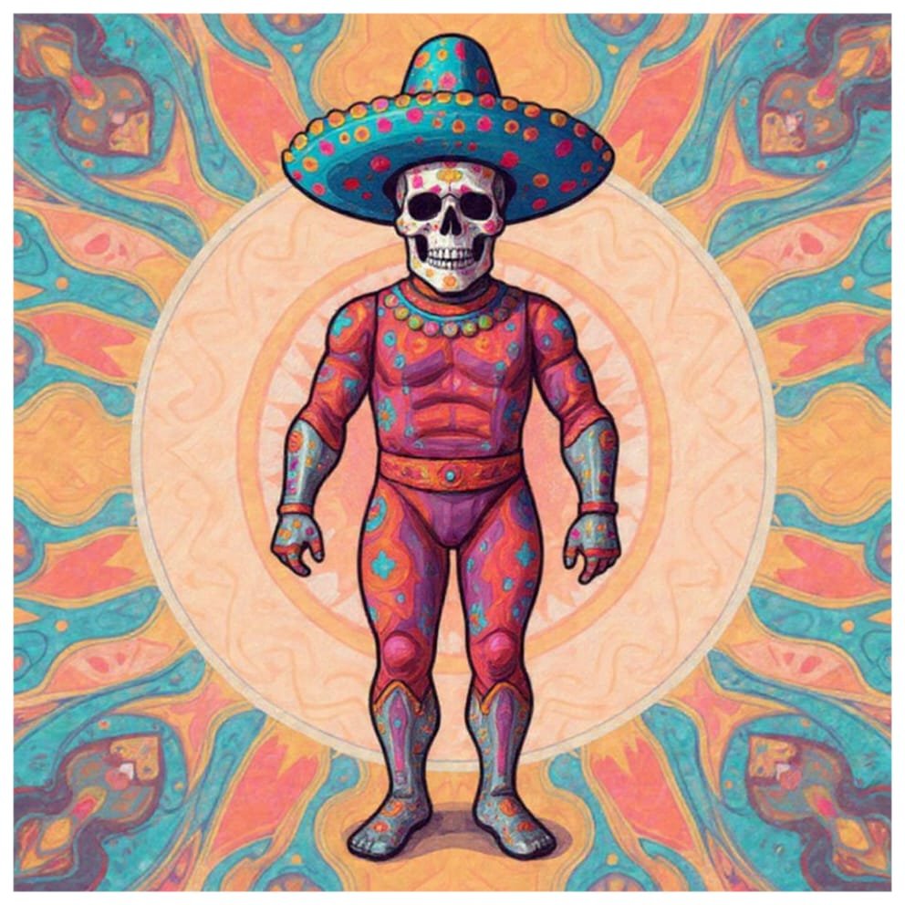 Ilustración sobre la muerte y los pueblos originarios