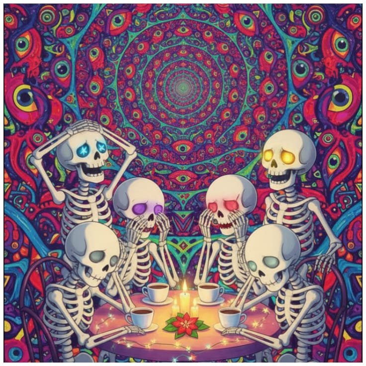 Ilustración sobre reflexiones de muerte en Navidad