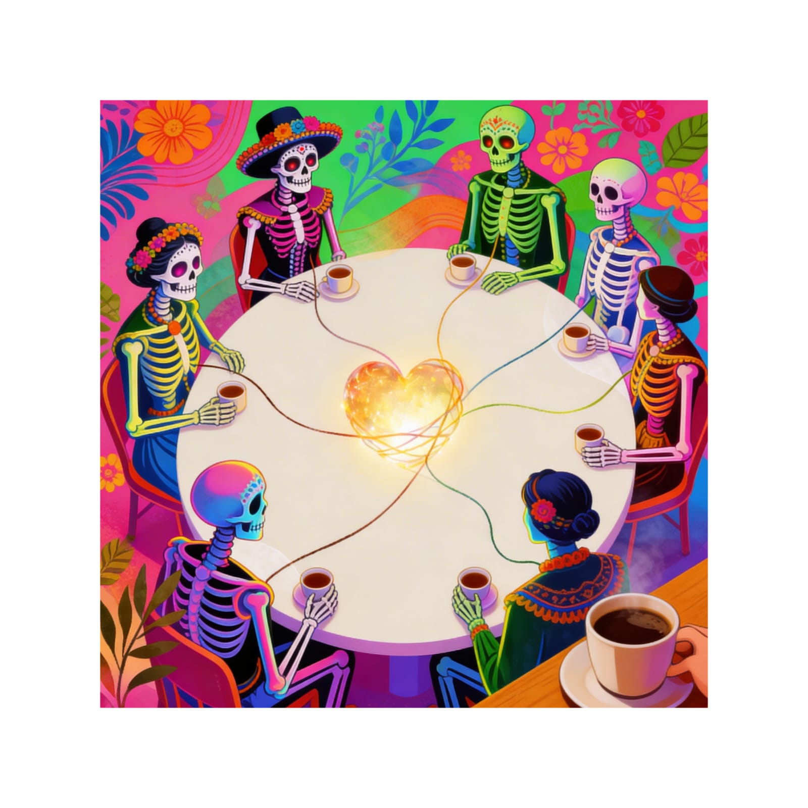 Dejarse sostener frente a la muerte